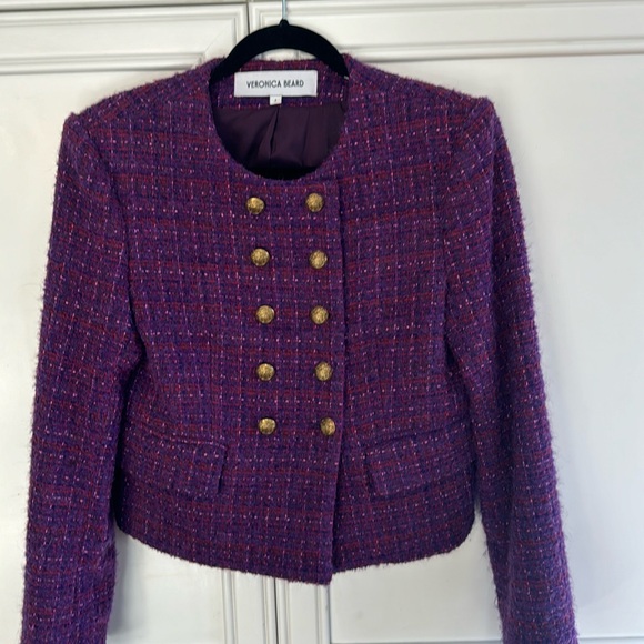 Veronica Beard Bentley Tweed Jacket size 4 - Picture 1 of 4